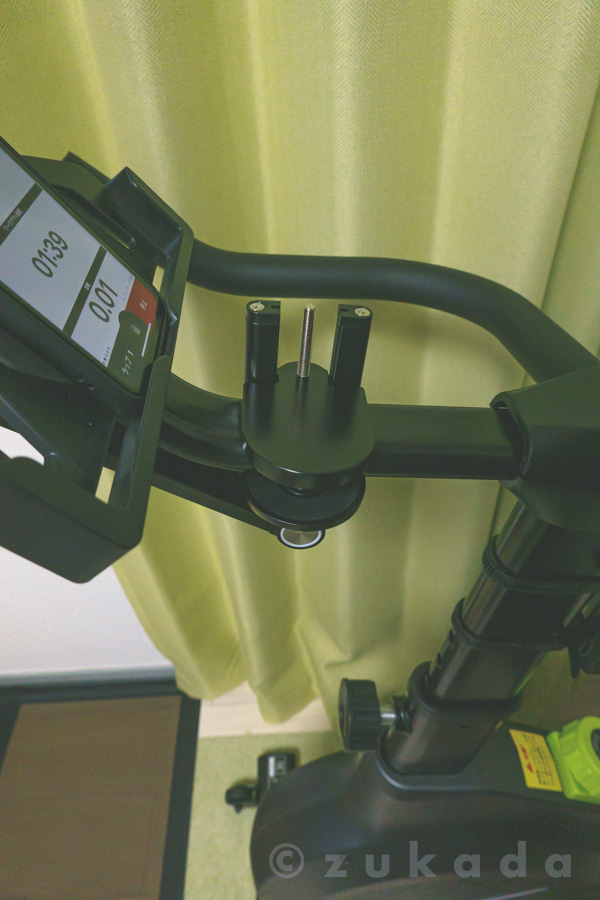 エアロバイク FITBOX LITE に横向きでタブレットを置きたい | ずかだ雑記帳